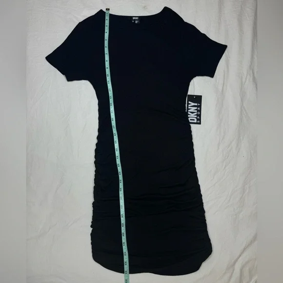 NWT - DKNY Dress Sport / Black / Medium / Pullover / Slim / Short Sleeve - Picture 6 of 11